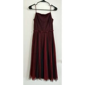 Cache VTG 90s Y2K Dress Tulle Mesh Dark Romantic Goth Vamp Fairy Whimsi‎ SM READ